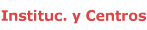 Instituc. y Centros