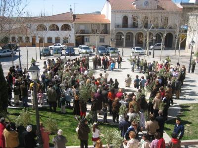 Vista de la plaza