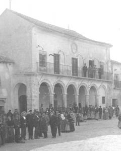 Ayuntamiento en 1900